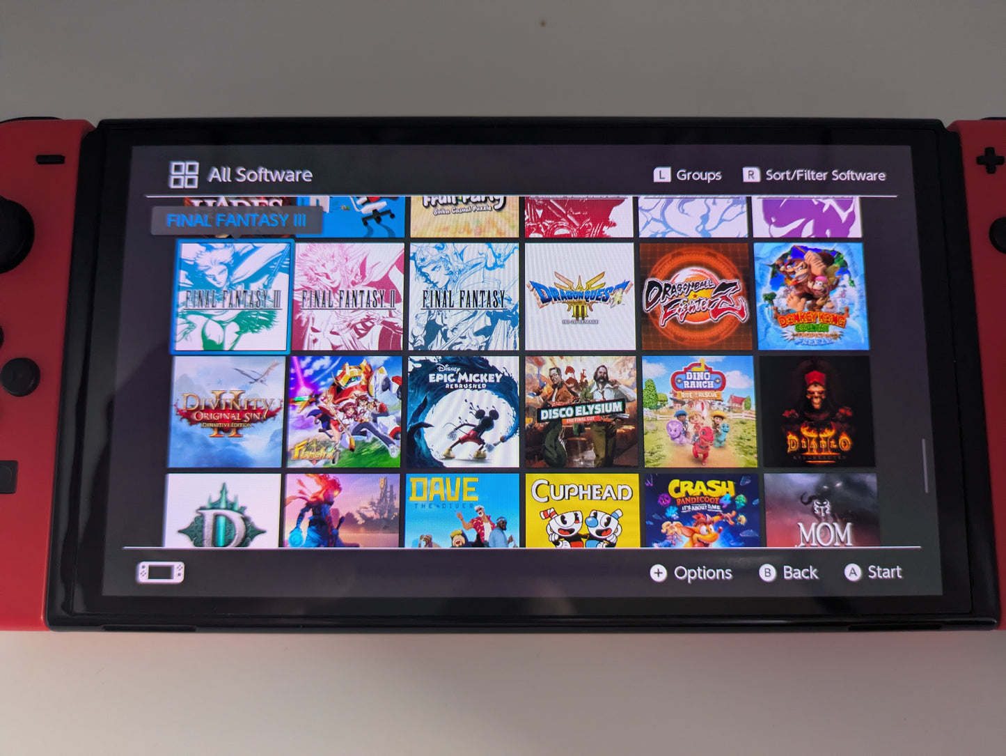 Limited edition OLED Switch with 138 games