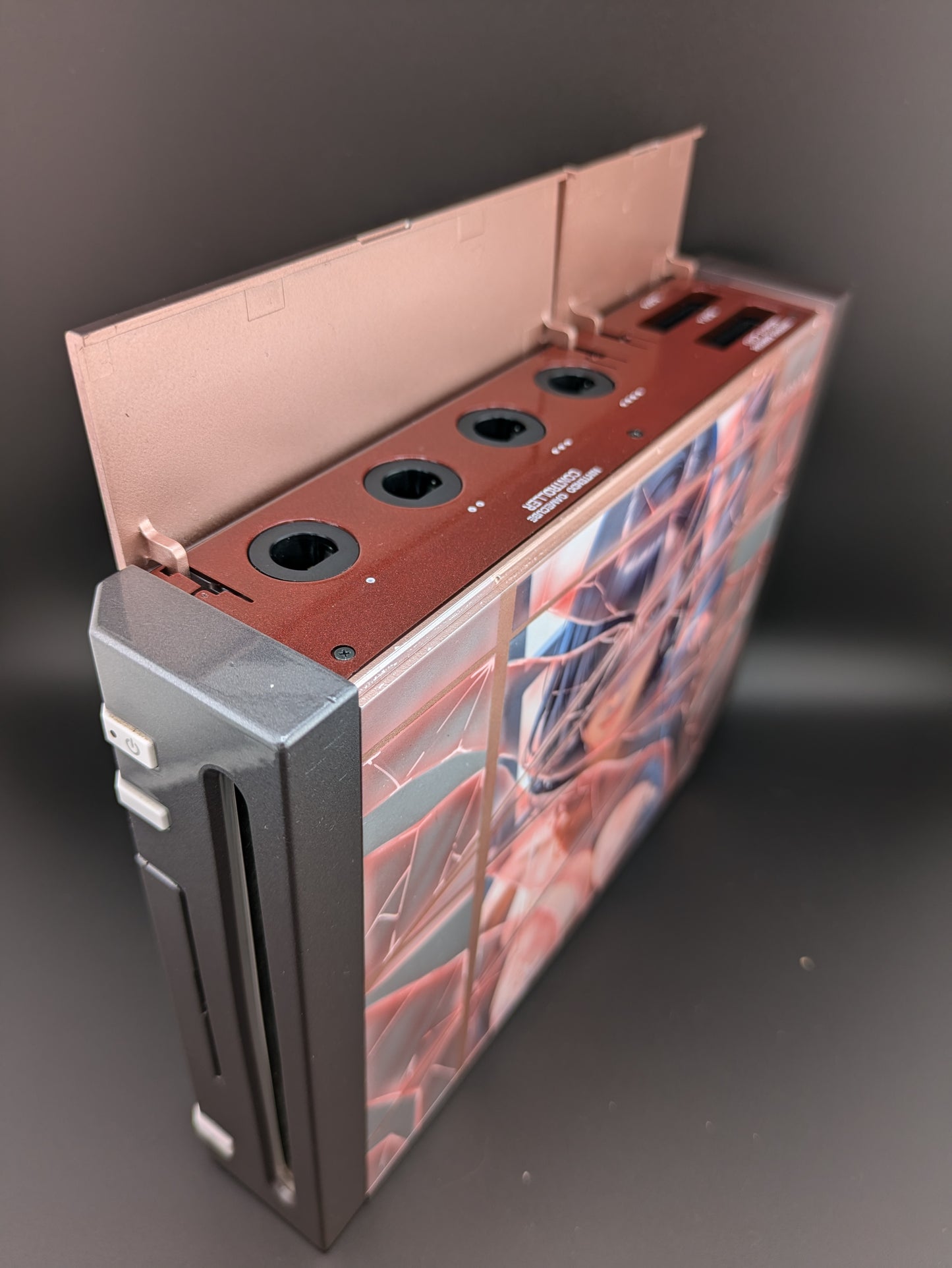 Not so innocent Waifu Custom Wii Console