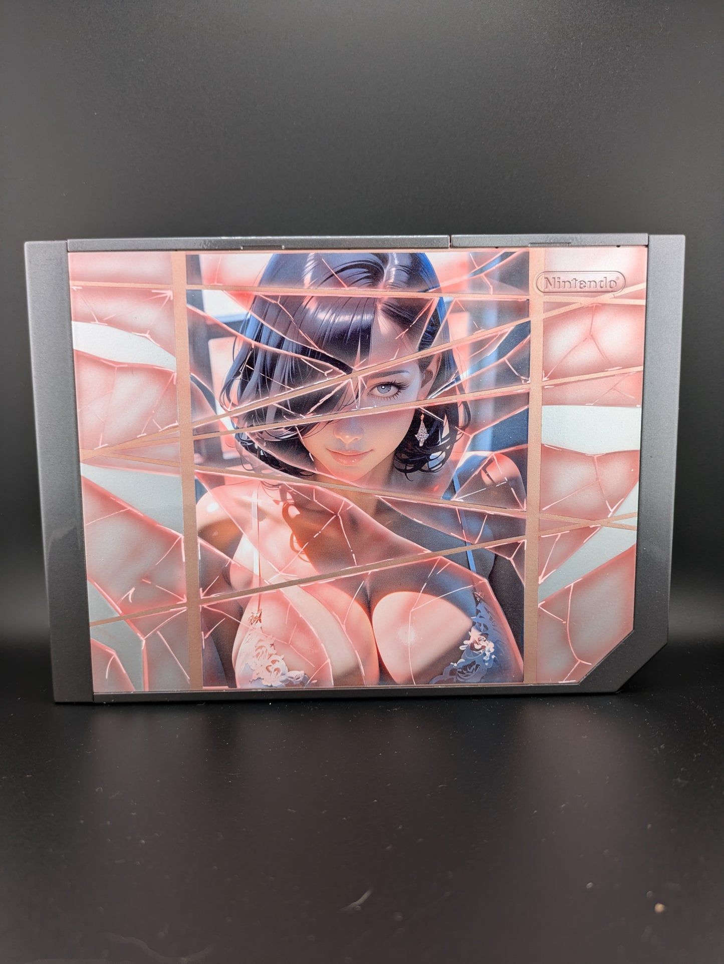 Not so innocent Waifu Custom Wii Console